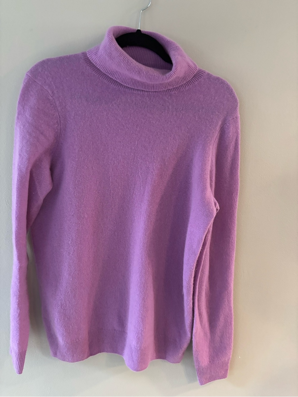 Bloomingdale's Lilac Turtleneck Sweater - Women